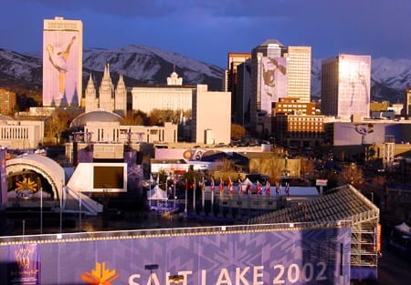 Salt Lake City skyline