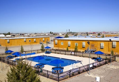 Rest and relaxation poolside