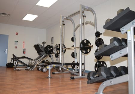 Gyms are good for relieving stress