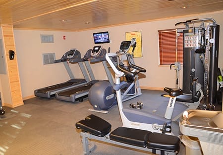 Gyms are good for relieving stress