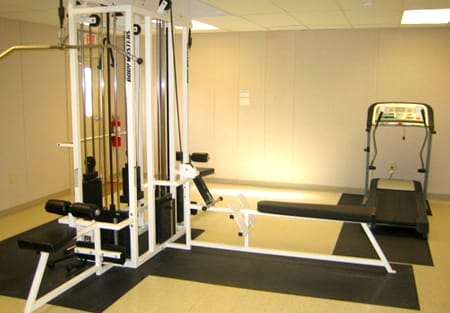 Gyms are good for relieving stress