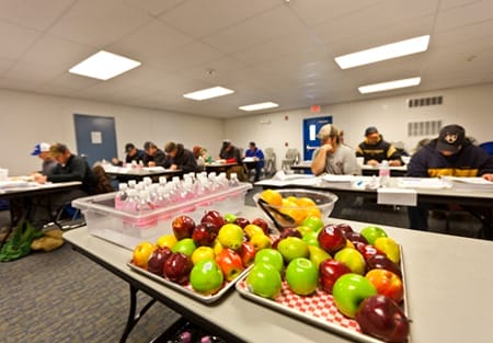 Recreation rooms for connecting with friends and colleagues