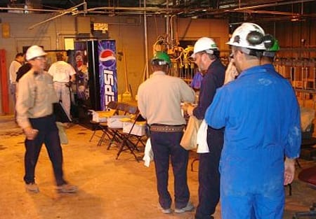 Lots of helping hands