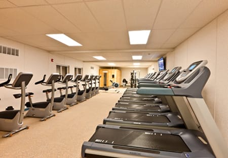 Gyms are good for relieving stress