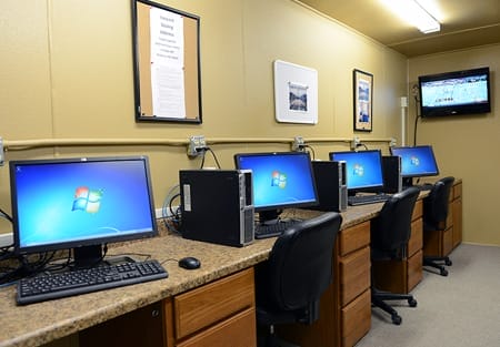 Productivity and Wi-Fi in the computer room