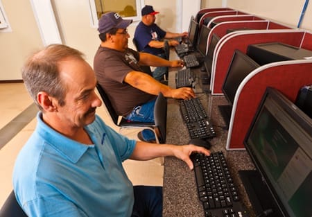 Wi-Fi and connection in the computer room