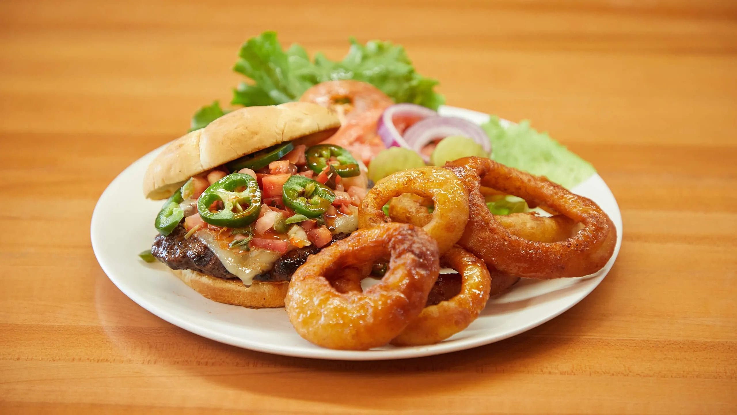 Delicious gourmet burgers are insanely good.